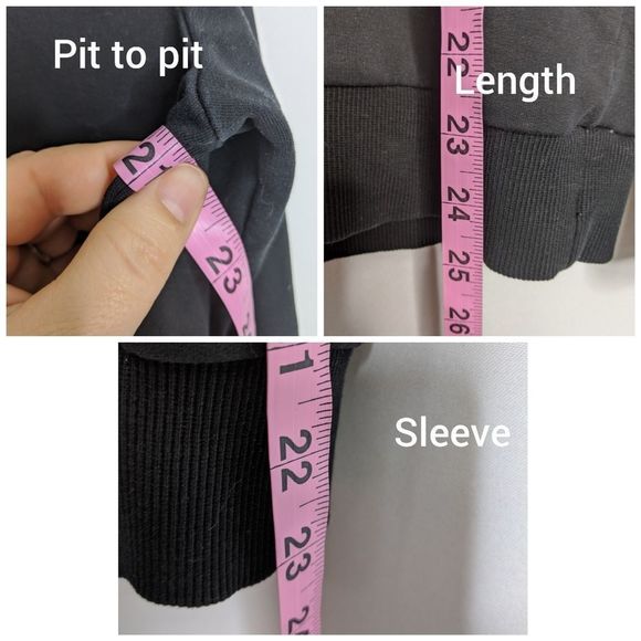 Targuo Black Embroidered Prayer Cat Sweatshirt L - Picture 6 of 8